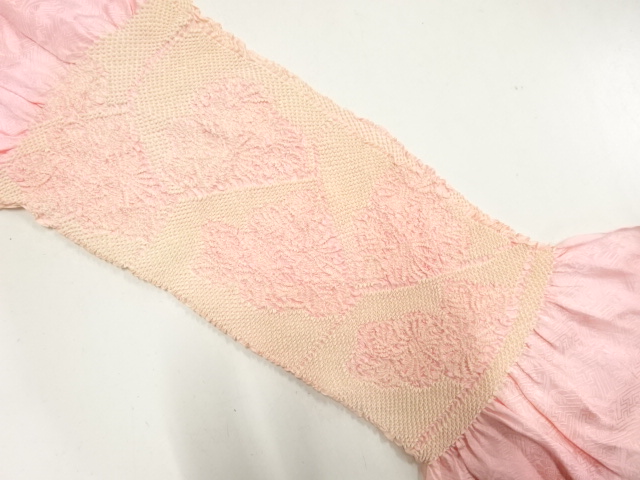 正絹　絞り　帯揚げ